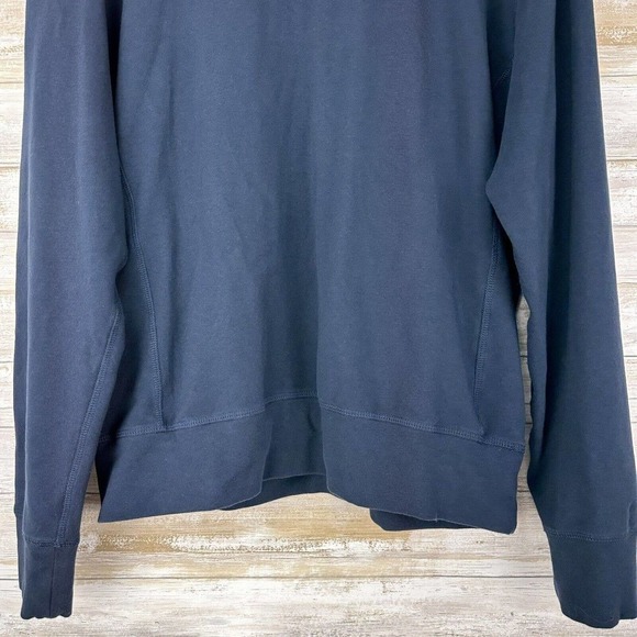 ATEYO Unisex Duo Pullover Gaming Sweatshirt Size Medium Navy Blue Crew Neck - Picture 5 of 12